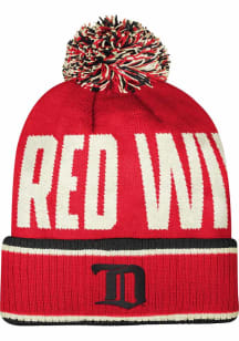 Detroit Red Wings Red Reissue Large Rib Cuff Youth Knit Hat