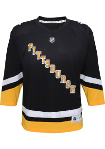 Pittsburgh Penguins Toddler Black Replica Blank Third Alt Jersey Hockey Jersey