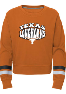 Texas Longhorns Girls Burnt Orange That 70s Show Long Sleeve Sweatshirt
