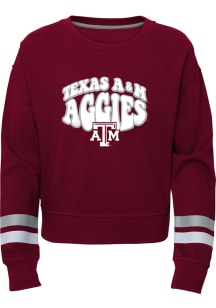 Texas A&amp;M Aggies Girls Maroon That 70s Show Long Sleeve Sweatshirt