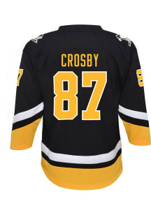 Sidney Crosby  Pittsburgh Penguins Youth Black Replica Third Hockey Jersey