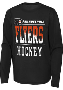 Philadelphia Flyers Youth Orange Barnburner Long Sleeve T-Shirt