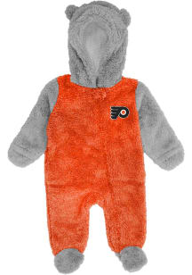 Philadelphia Flyers Baby Orange Game Nap Loungewear One Piece Pajamas
