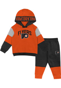#PHI Flyers Tdlr Orange Big Skate Top and Bottom Set