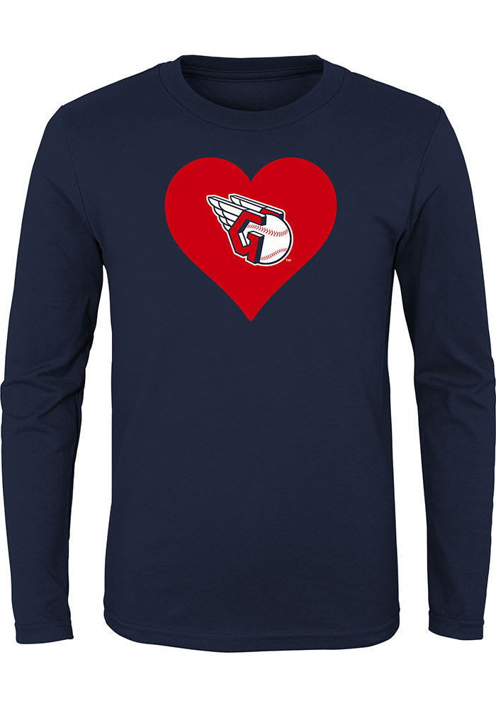 Cleveland guardians kids heartbeat shirt, hoodie, longsleeve tee