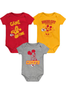 Kansas City Chiefs Baby Red Game Time One Piece