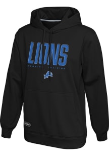 Detroit Lions Mens Black Top Ranked Hood