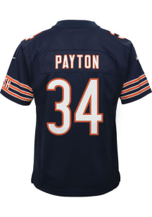 Walter Payton Chicago Bears Youth Navy Blue Mitchell and Ness Retired Gameday Football Jersey