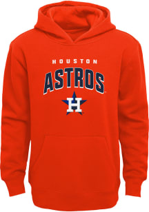 Houston Astros Youth Orange Stadium Classic Long Sleeve Hoodie