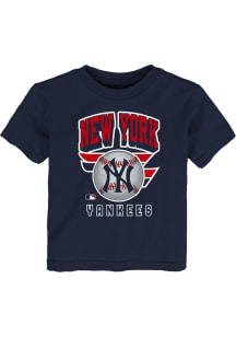 New York Yankees Toddler Navy Blue Ninety Seven Short Sleeve T-Shirt