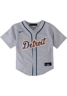 Nike Detroit Tigers Baby Grey Road Replica Jersey Baseball Jersey