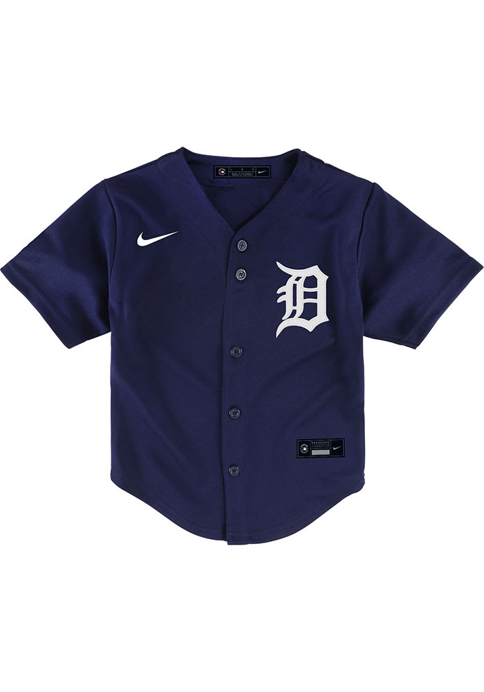 Nike Detroit Tigers ベースボールシャツ Detroit Tigers Nike Baby NAVY Alt Replica Baseball Jersey