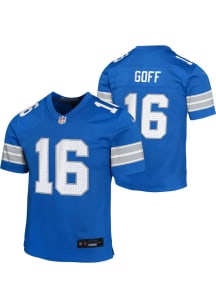Jared Goff Detroit Lions Youth Blue Nike Home Replica Football Jersey