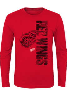 Detroit Red Wings Toddler Red Cool Camo Long Sleeve T-Shirt