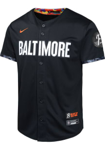 Nike Baltimore Orioles Youth Black City Connect Limited Blank Jersey