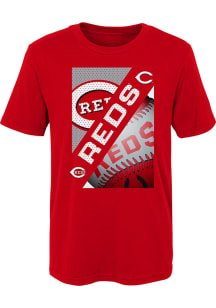 Cincinnati Reds Boys Red Right Fielder Short Sleeve T-Shirt