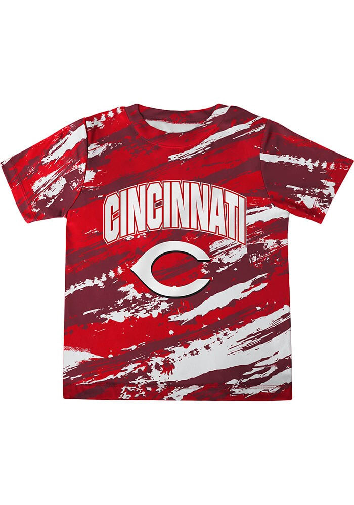 Cincinnati Reds Toddler Red Stealing Home Set Top and Bottom