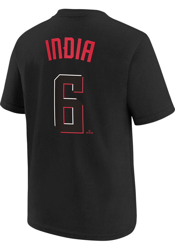 Jonathan India  Cincinnati Reds Boys Black City Connect NN Short Sleeve T-Shirt