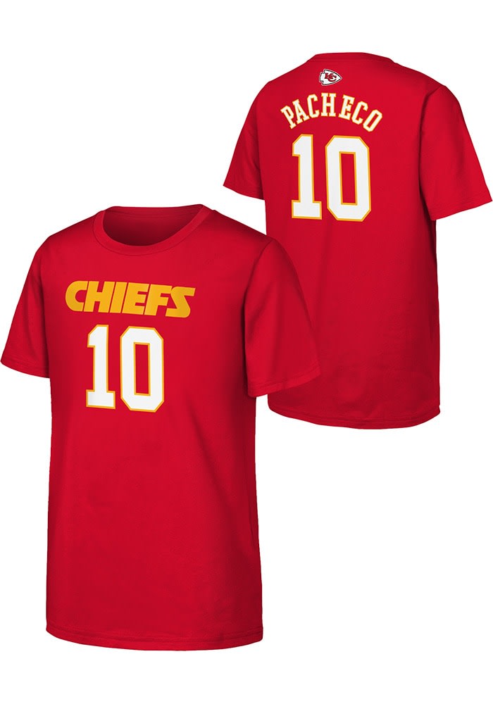 Isiah Pacheco Kansas City Chiefs Youth Mainliner NN Short Sleeve Player ...