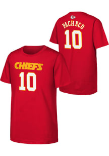 Isiah Pacheco Kansas City Chiefs Youth Red Mainliner NN Player Tee