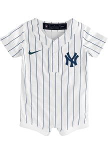 Nike New York Yankees Baby White Home Replica Jersey Baseball Jersey