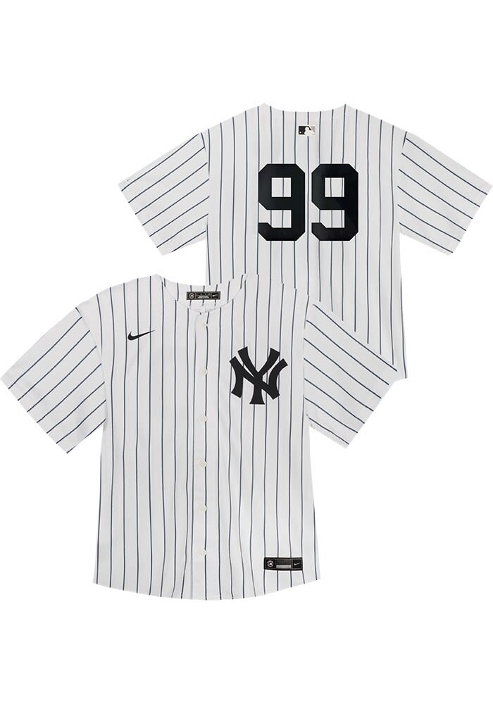 Men's New York Yankees Aaron Judge store Nike White Home Replica Player Name Jersey