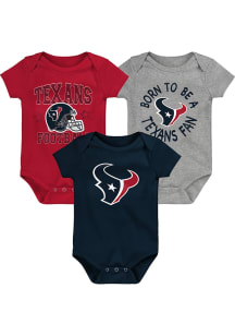 Houston Texans Baby Navy Blue Born To Be One Piece