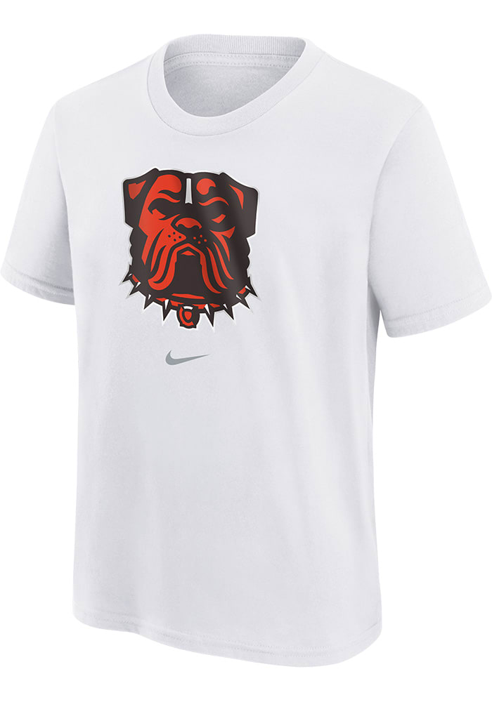 Cleveland Browns Nike Boys Dawg Pound Short Sleeve T-Shirt - White