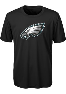 Philadelphia Eagles Boys Black Primary Logo Short Sleeve T-Shirt