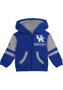 Kentucky Wildcats Baby Stadium Long Sleeve Full Zip Sweatshirt - Blue