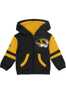 Missouri Tigers Baby Stadium Long Sleeve Full Zip Sweatshirt - Black