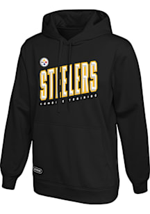 Pittsburgh Steelers Mens Black Big Win Hood
