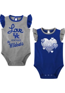 Kentucky Wildcats Baby Blue Spread The Love Set One Piece