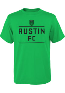 Austin FC Youth Green In The Pros Short Sleeve T-Shirt
