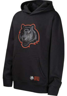 Cincinnati Bengals Youth Black Down To The Wire Long Sleeve Hoodie