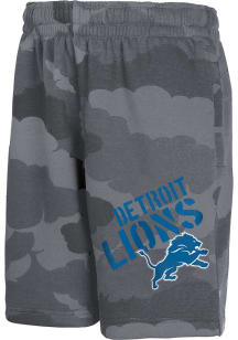 Detroit Lions Youth Grey Bring It Shorts