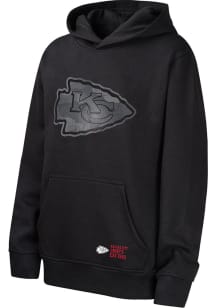 Kansas City Chiefs Youth Black Down To The Wire Long Sleeve Hoodie