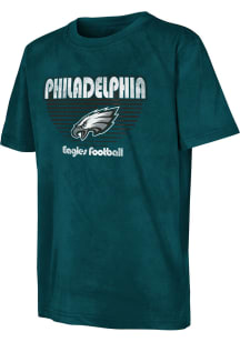 Philadelphia Eagles Boys Teal Shore Thing Short Sleeve T-Shirt