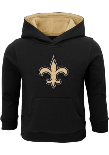 New Orleans Saints Toddler Black Prime Long Sleeve Hooded Sweatshirt