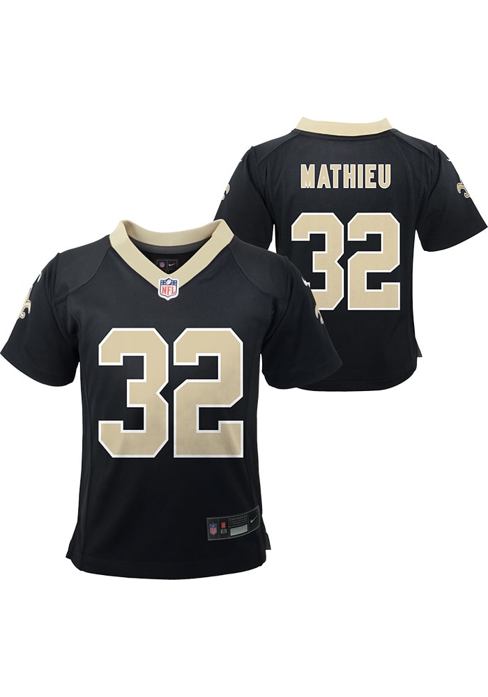 New Orleans Saints NFL Nike Tyrann Mathieu Team Game Jersey