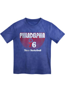 Philadelphia 76ers Boys Blue Shore Thing Short Sleeve T-Shirt