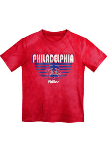 Philadelphia Phillies Boys Red Shore Thing Short Sleeve T-Shirt