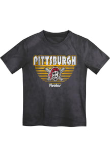Pittsburgh Pirates Boys Black Shore Thing Short Sleeve T-Shirt
