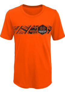 Houston Dynamo Youth Orange Equalizer Short Sleeve T-Shirt