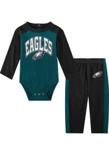 Philadelphia Eagles Infant Teal Rookie of the Year Set Top and Bottom