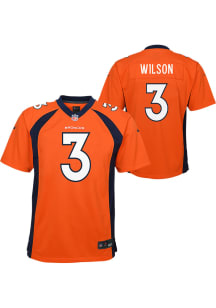 Russell Wilson Denver Broncos Youth Orange Nike Home Replica Football Jersey