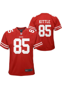 George Kittle San Francisco 49ers Youth Maroon Nike Home Replica Football Jersey