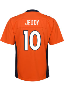 Jerry Jeudy Denver Broncos Youth Orange Nike Home Replica Football Jersey