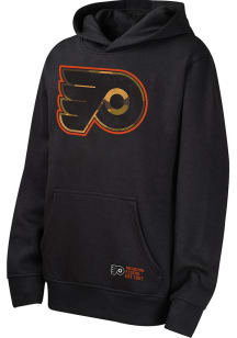 Philadelphia Flyers Youth Black Down To The Wire Long Sleeve Hoodie