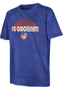 FC Cincinnati Youth Blue Shore Thing Short Sleeve T-Shirt